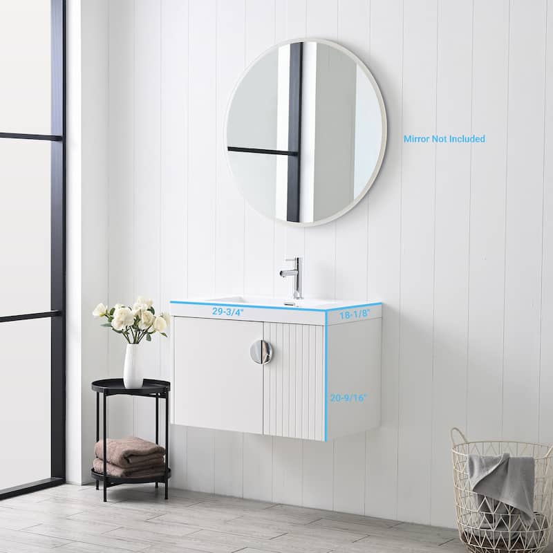 Floating Bathroom Vanity with Sink, Wood Bathroom Vanity On Sale Bed Bath & Beyond