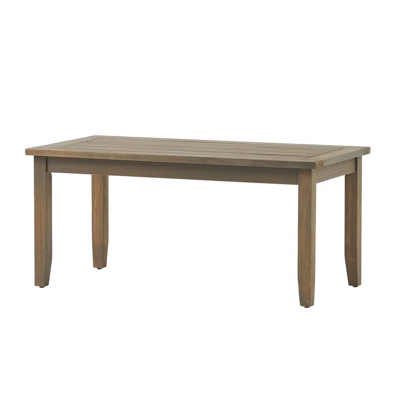 Peyton 4-piece Outdoor Wooden Chat Set by Christopher Knight Home
