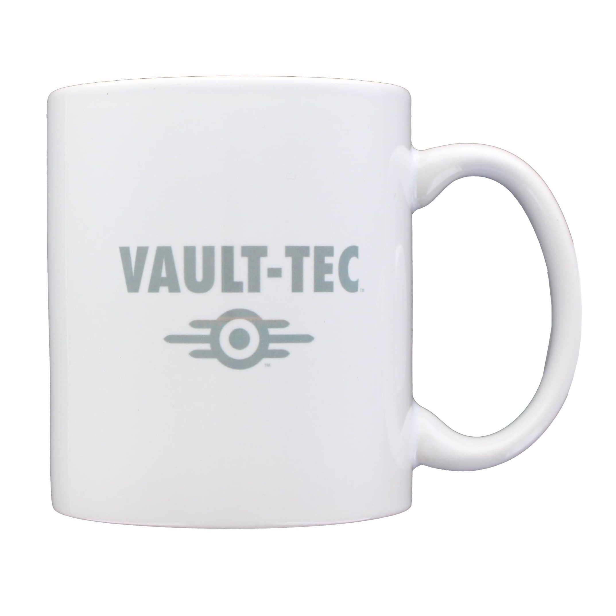 Shop Fallout Vault Tec Logo Augmented Reality 11oz Ceramic Coffee Mug White Overstock 31412701
