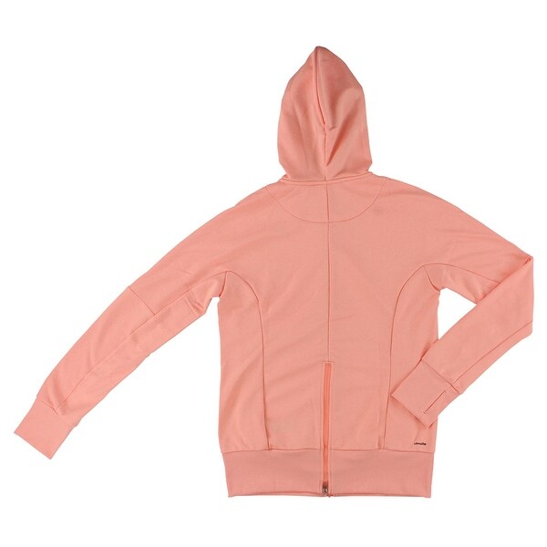 light pink adidas hoodie womens