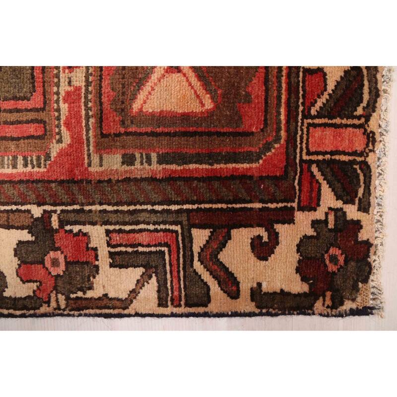 ECARPETGALLERY Hand-knotted Andelz Red Wool Rug - 4'0 x 6'3