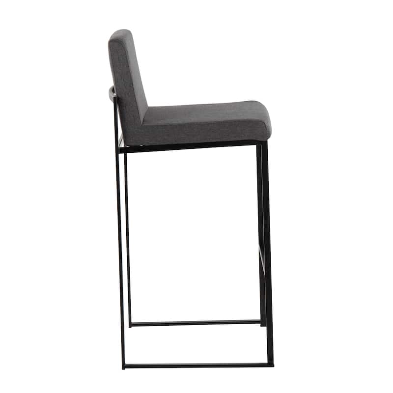 Silver Orchid Forrest High Back Bar Stool - Set of 2