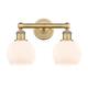 Option Brushed Brass / Matte White
