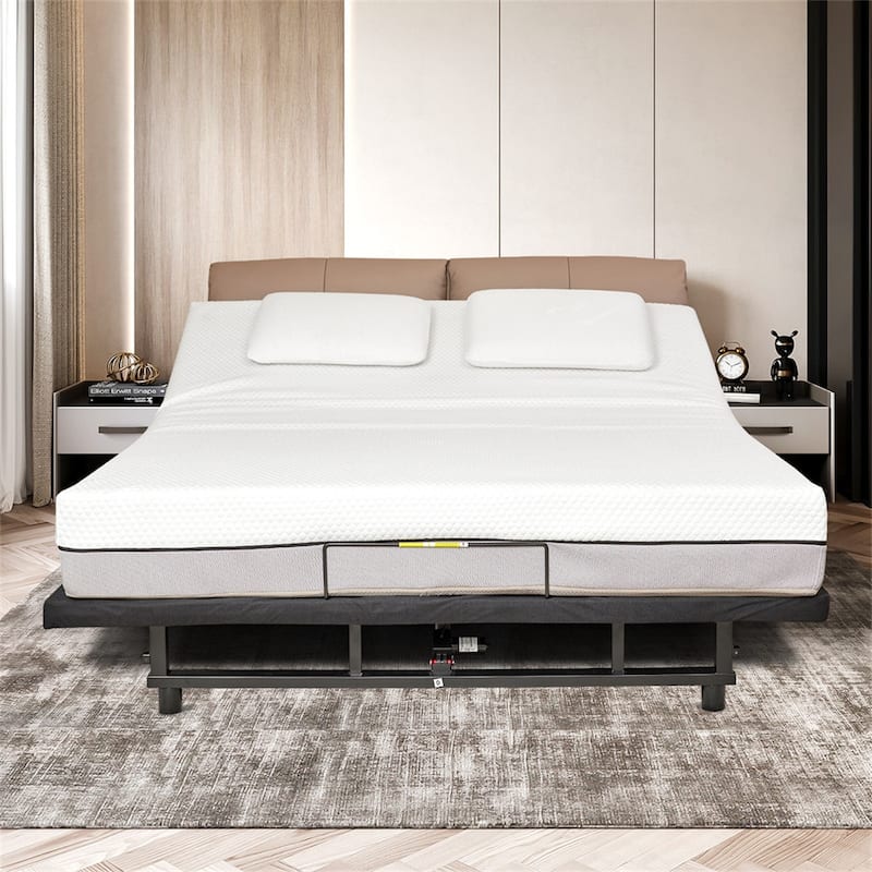 Four Size Zero Gravity Adjustable Bed Base Frame with Wireless Remote ...