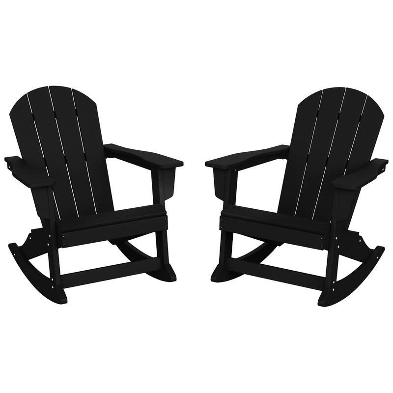 Laguna Hdpe All Weather Outdoor Patio Rocking Chair (Set of 2)
