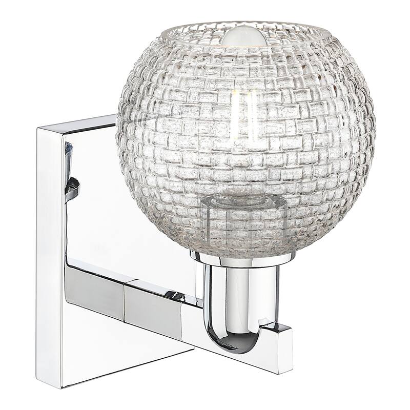 Innovations Lighting Endless Possibilities Arcadia - Athens - 1 Light 6" Basketweave Sconce