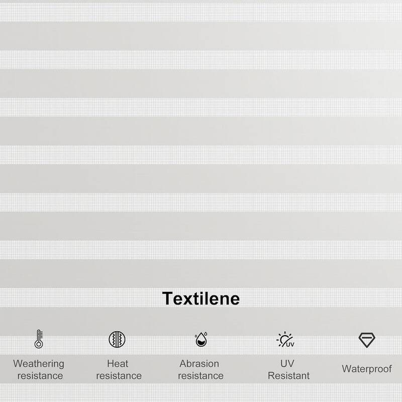 PURPLE LEAF Gray Louvered Pergola Outdoor Aluminum Pergola with Adjustable Roof for Patio Grey Hardtop Gazebo