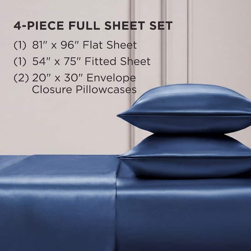 Juicy Couture Silky Satin Sheet Set