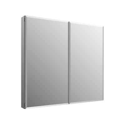 Fresca FMC8011-BE Senza 40" x 36" Frameless Double Door Medicine