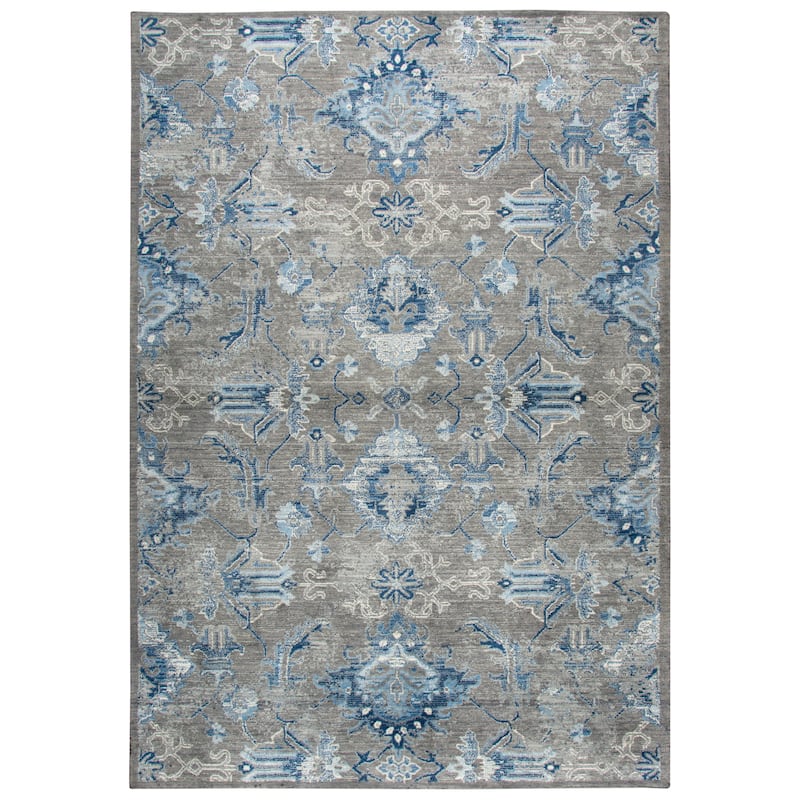 Alora Decor Euphoria Classic Wool Rug - 3' x 5' - Grey/Blue