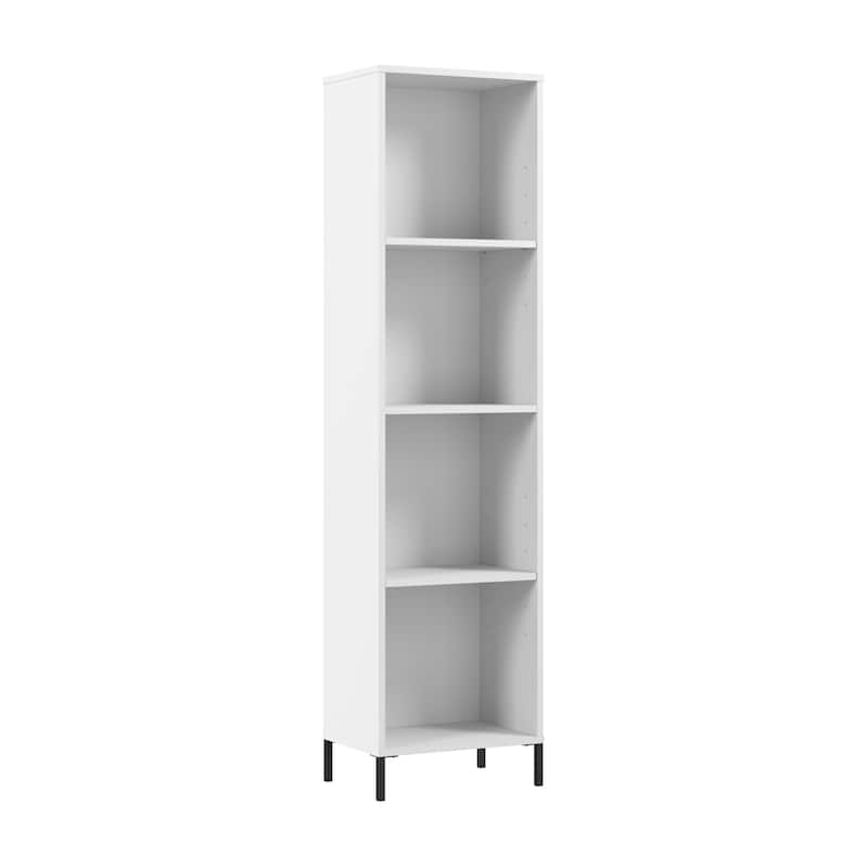Essence Narrow Bookcase Storage Organizer by Bush Furniture