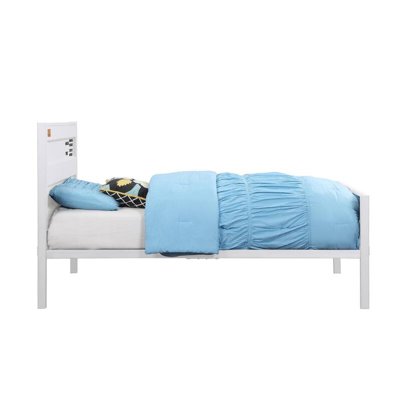 Cargo White Finish Full Bed