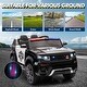 preview thumbnail 12 of 12, 12V Kids Ride On Police Car SUV with Remote Control