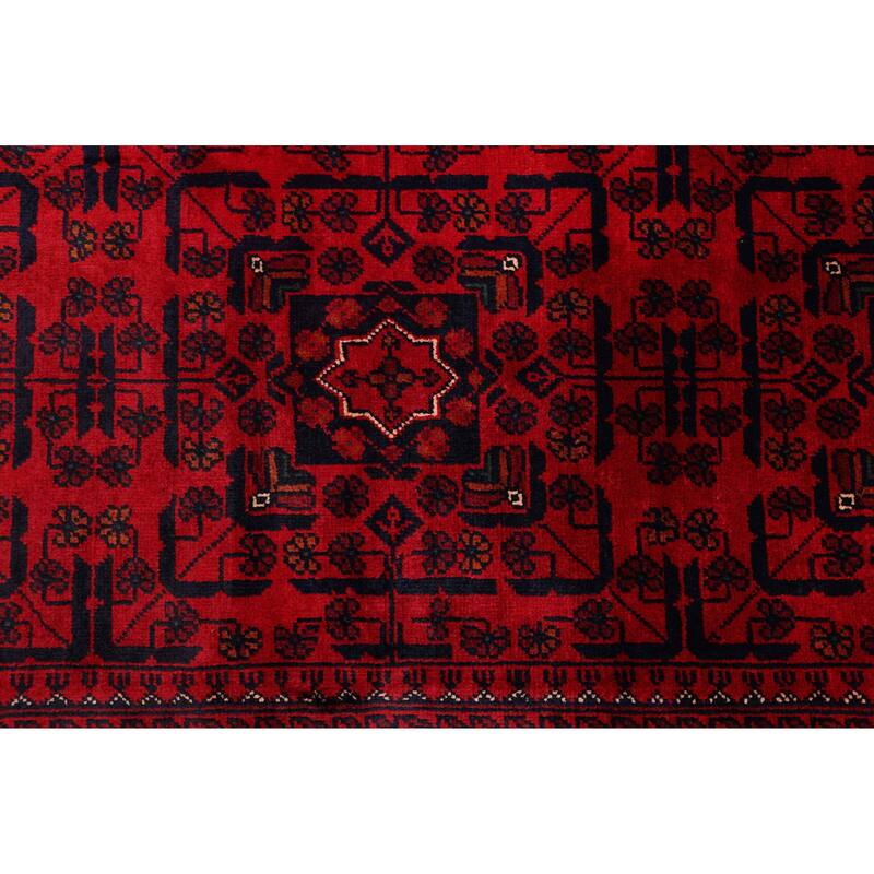 ECARPETGALLERY Hand-knotted Finest Khal Mohammadi Red Wool Rug - 9'11 x 13'0