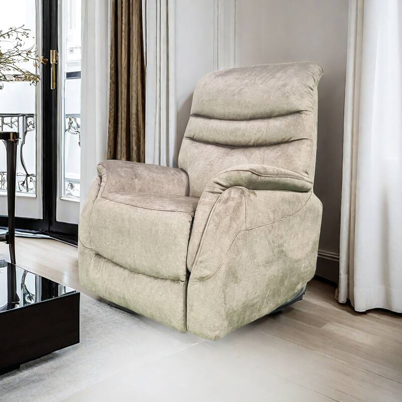 Rocking Swivel Recliner Chair for Living Room, 360 Degree Swivel, Adjustable Reclining Chair,Recliner Sofa with Lumbar Support