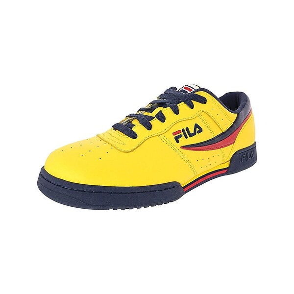 fila old school mens yellow