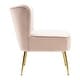 preview thumbnail 70 of 85, Haven Contemporary Velvet Upholstered Accent Chair