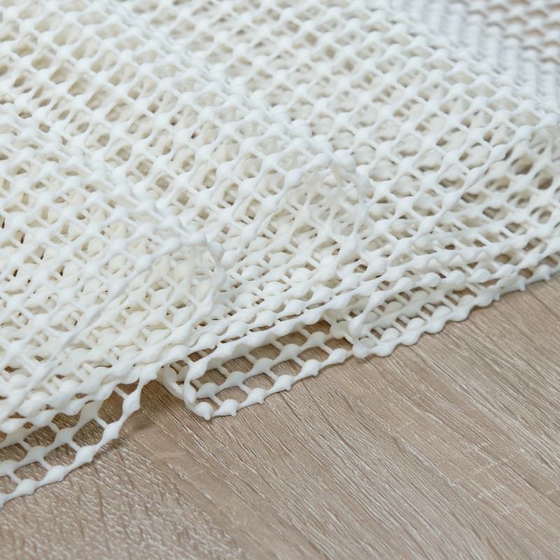 Non-Slip Gripper Mat Floor Protector Indoor Area Rug Pad - Beige