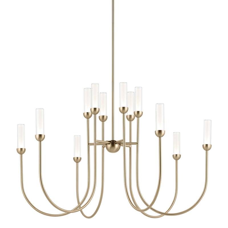 Kichler 52759LED Moraine 40" Wide LED Chandelier - Champagne Bronze