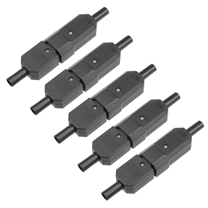 IEC320 C14 Power Socket C13 Plug Adapter Connector 10A 5 Pairs - 5pair - 5 pairs C13 C14 Plug