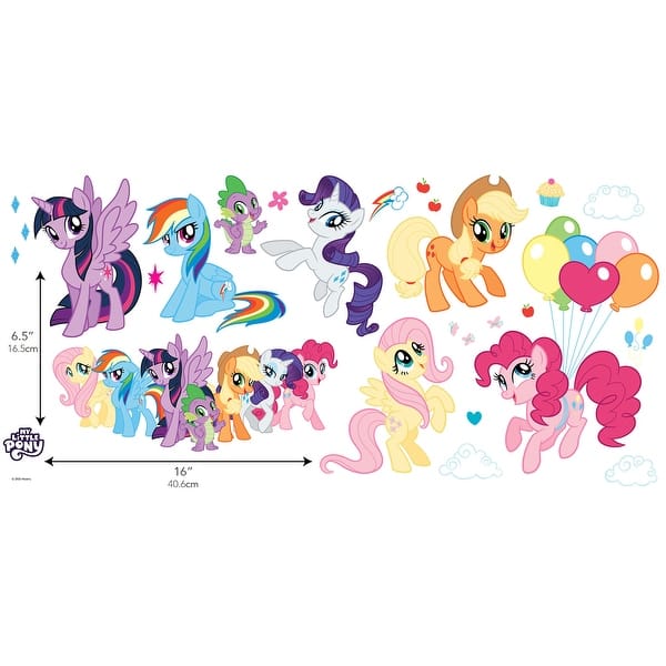 RoomMates My Little Pony Friendship is Magic Wall Decals