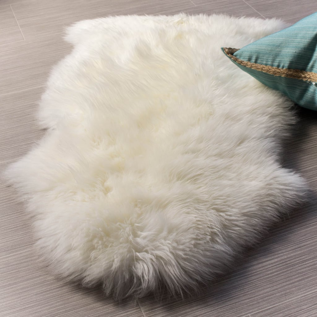 Silver Orchid Nansen Genuine Soft Australian Sheepskin Rug
