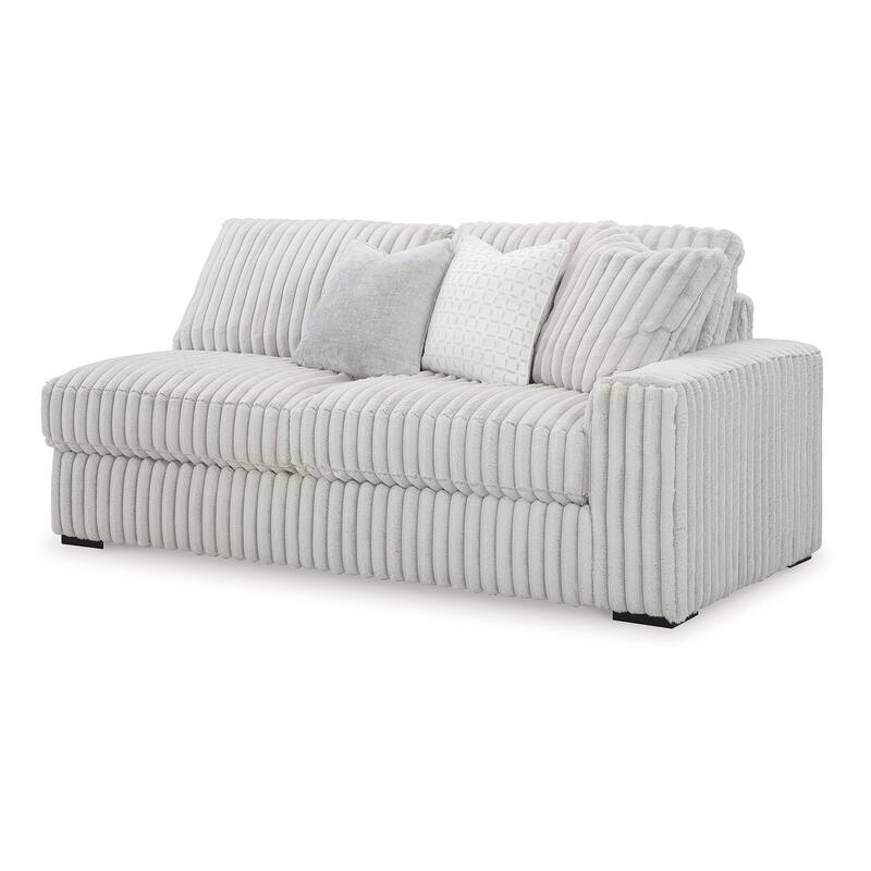 Signature Design by Ashley Stupendous White 2-Piece Sectional with Chaise - 141" W x 67" D x 41" H