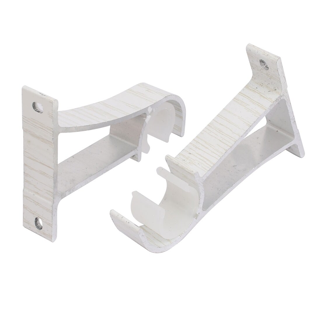 Shop 22mm Aluminium Single Groove Wall Mounted Drapery Curtain Rod