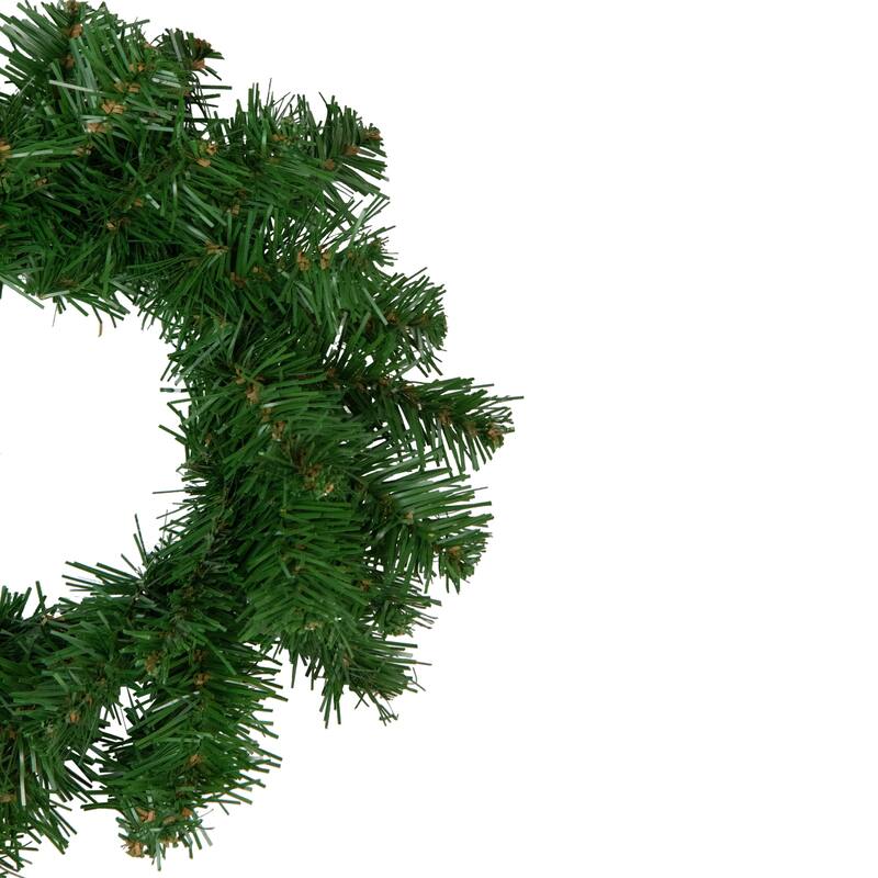 Deluxe Dorchester Pine Artificial Christmas Wreath - 8" - Unlit