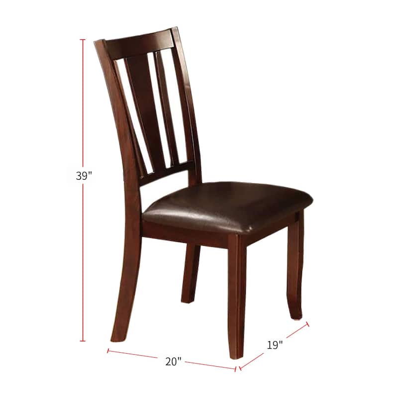 Rectangular Dining Set in Espresso Finish