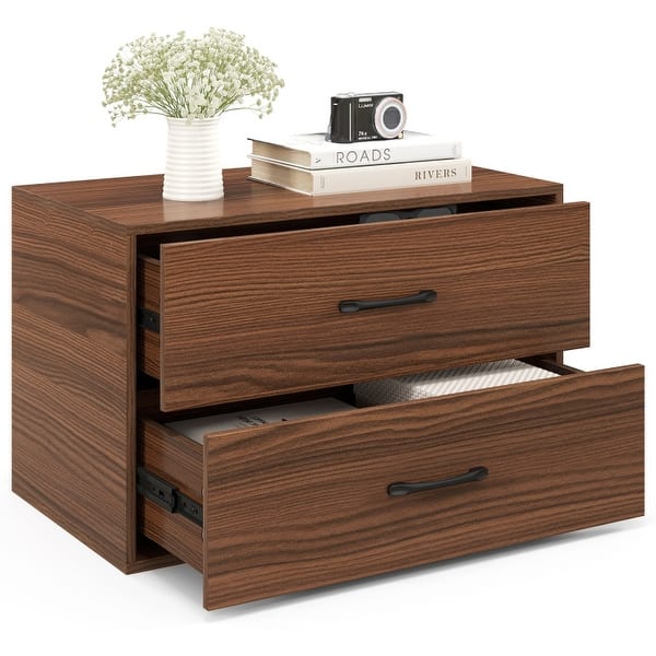 2-Drawer Stackable Horizontal Storage Cabinet Dresser Chest with Handles - Bed Bath & Beyond - 37458560 2-Drawer Stackable Horizontal Storage Cabinet Dresser Chest with Handles - Bed Bath & Beyond - 37458560
