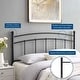 preview thumbnail 6 of 22, Abigail Full Metal Headboard