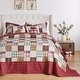 preview thumbnail 11 of 16, Greenland Home Oxford Quilted Bedspread Set, Traditional Plaid, Cotton