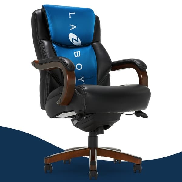 Bonded Leather Lazy Boy Leather Executive Chair La-Z-Boy Delano
