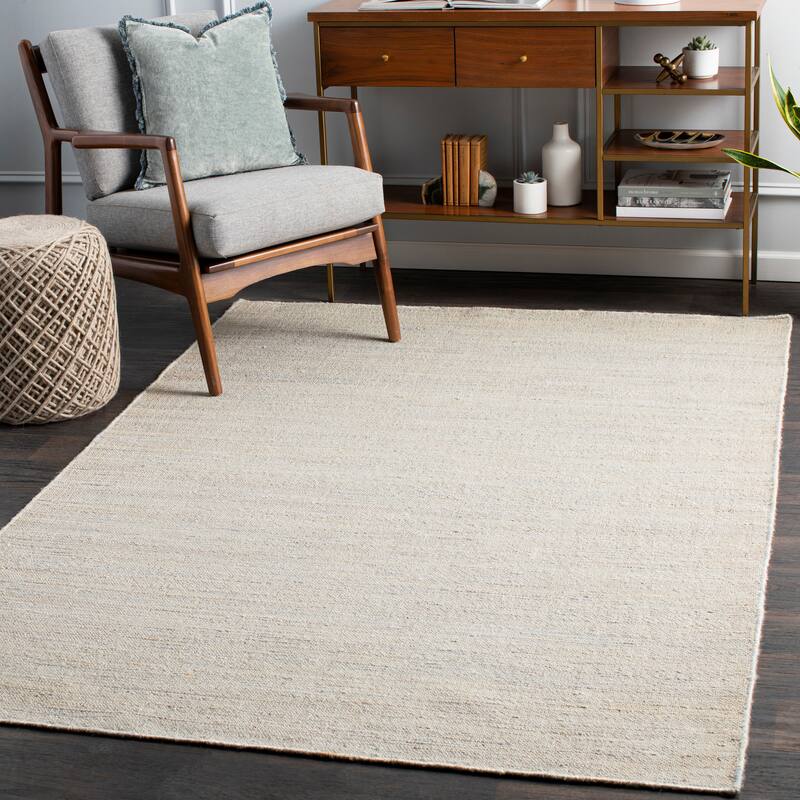 Artistic Weavers Alvito Hand Woven Solid Jute Rug - 6' x 9' - Oatmeal