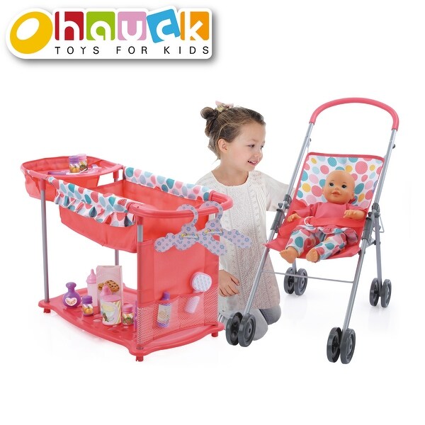 hauck 8 in 1 dolls playset