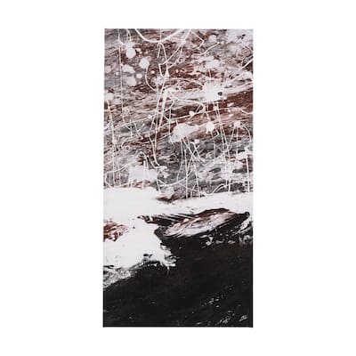Sakura Rain II (20 x 40) Canvas Art Print