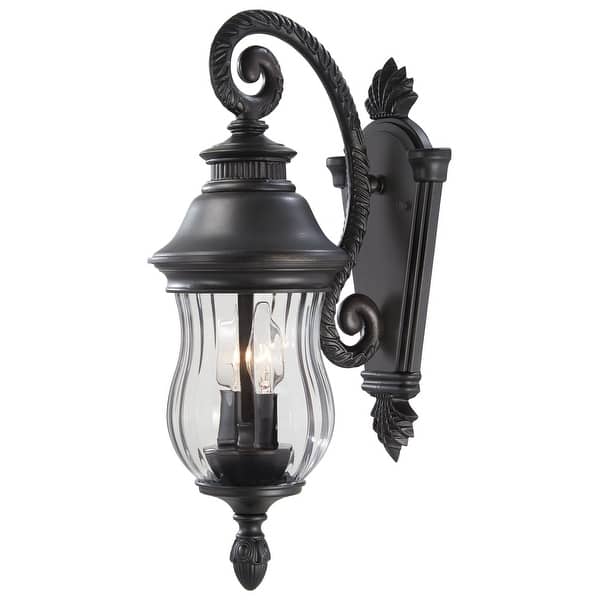 slide 2 of 4, The Great Outdoors 2 Light 19.5" Height Outdoor Wall Sconce from the Heritage