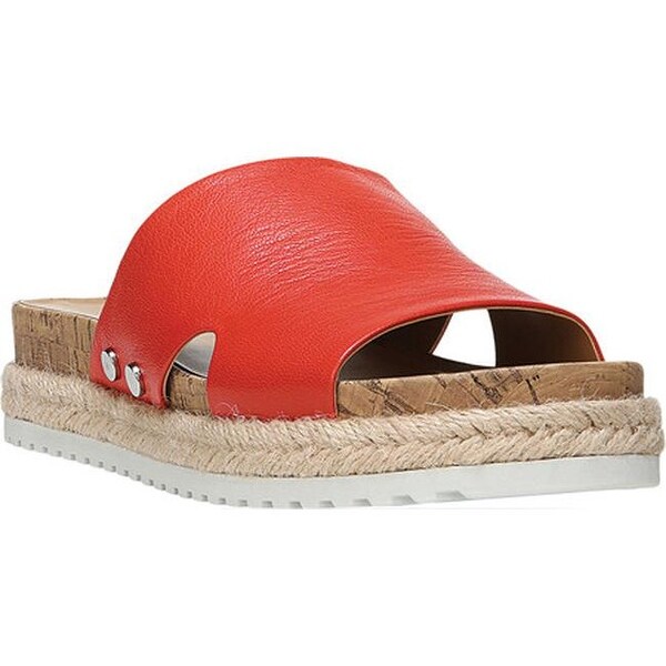 franco sarto orange sandals