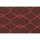 preview thumbnail 6 of 4, Hand-woven Pink Yehren Wool Area Rug - 8' x 11' - 8' x 11'