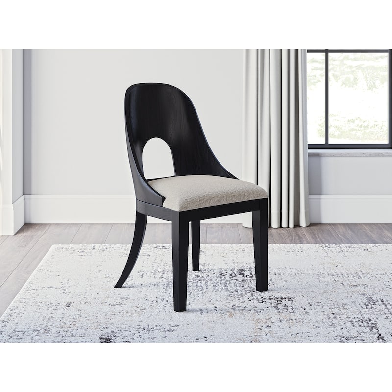 Signature Design by Ashley Rowanbeck Black Home Office Desk Chair - 20"W x 24"D x 34"H