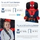 preview thumbnail 9 of 7, Marvel Spider-Man 2-in-1 Car Seat by KidsEmbrace - Blue/Red