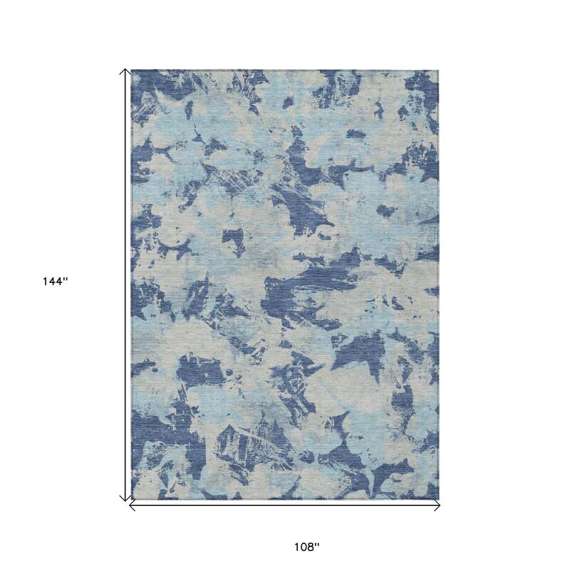HomeRoots Floral Transitional Rectangle Outdoor Rug