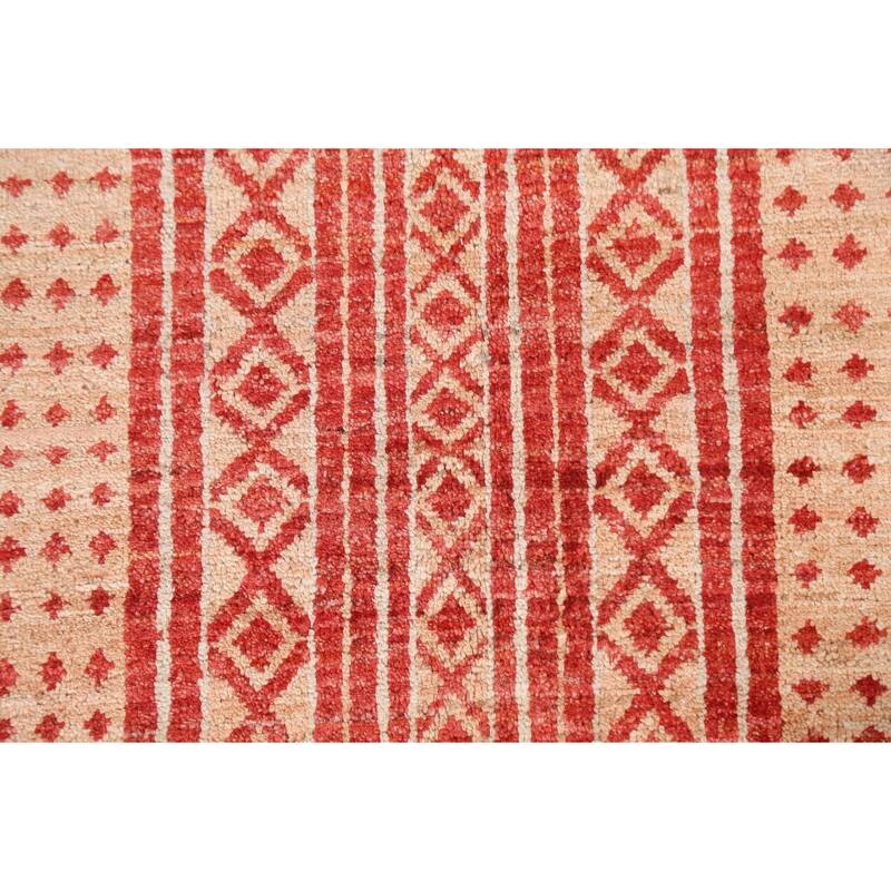Tribal Gabbeh Kashkoli Oriental Wool Area Rug Handmade Office Carpet - 5'7" x 7'8"