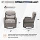 preview thumbnail 136 of 187, Outdoor Patio Sofa Swivel Chair with 6-Inch Thick Cushions Set