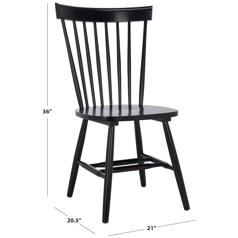 SAFAVIEH HOME Novalyn Spindel Dining Chairs (Set of 2) - 21"W x 21"D x 36"H
