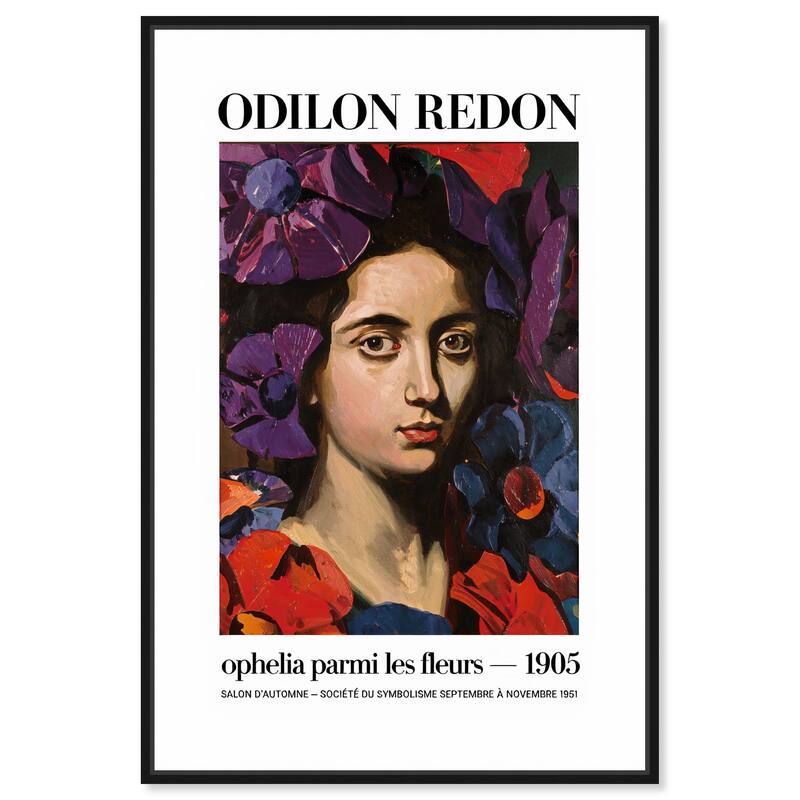 Vision of Ophelia Canvas by Art Remedy - Black - 10" x 15"