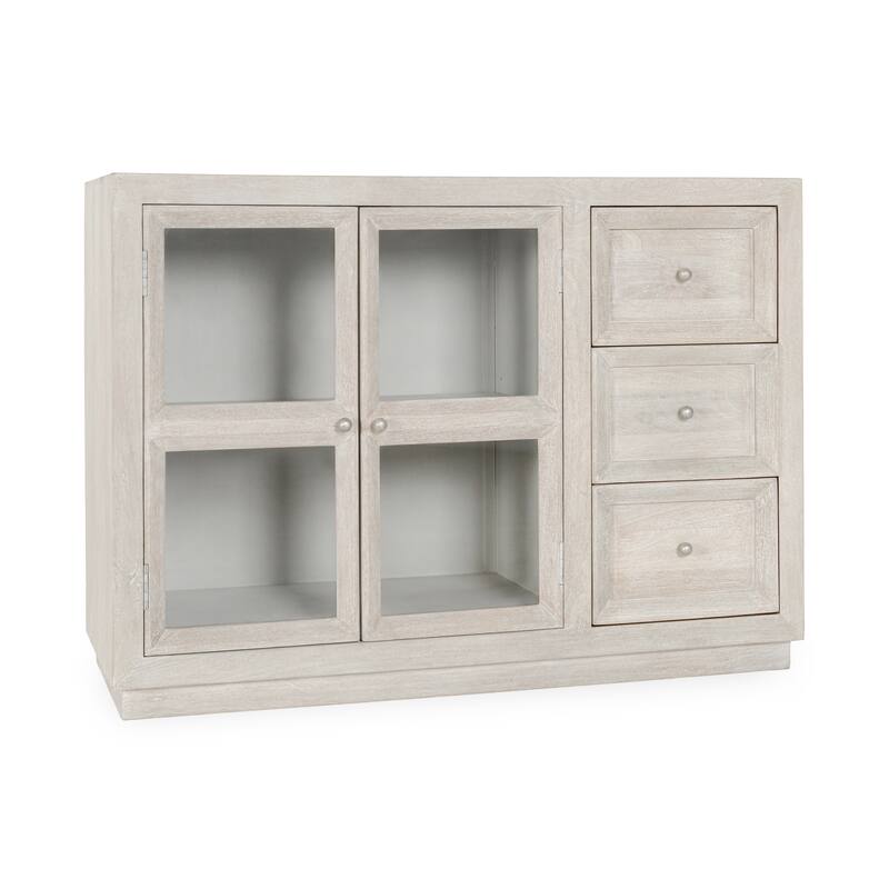 Classic Home Isha Mango Wood Cabinet