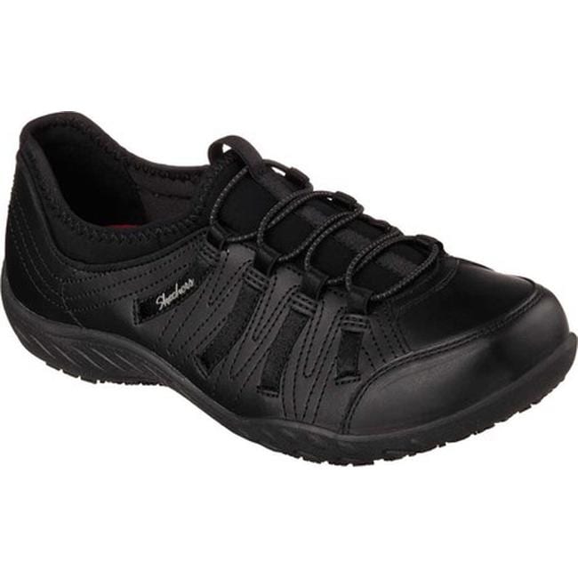 skechers all black womens shoes