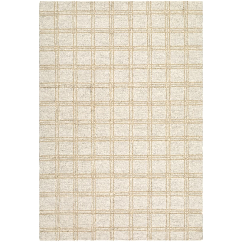 Our PNW Home x Livabliss Idaho Modern Area Rug, 2' x 3', Light Beige, (2' x 3')